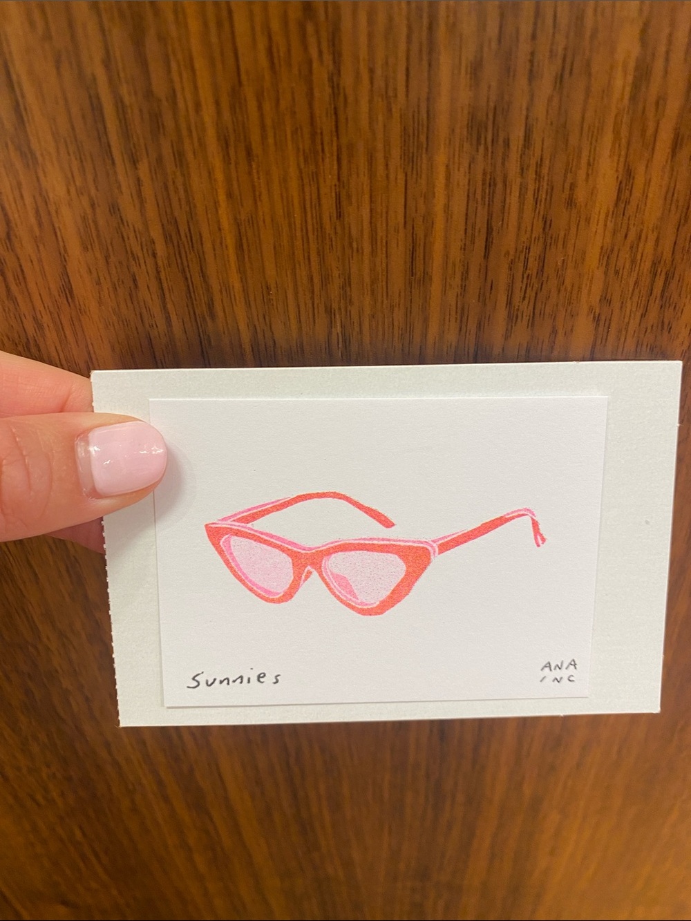 Anastasia INCIARDI Mini Print - Sunnies - From Los Angeles CA